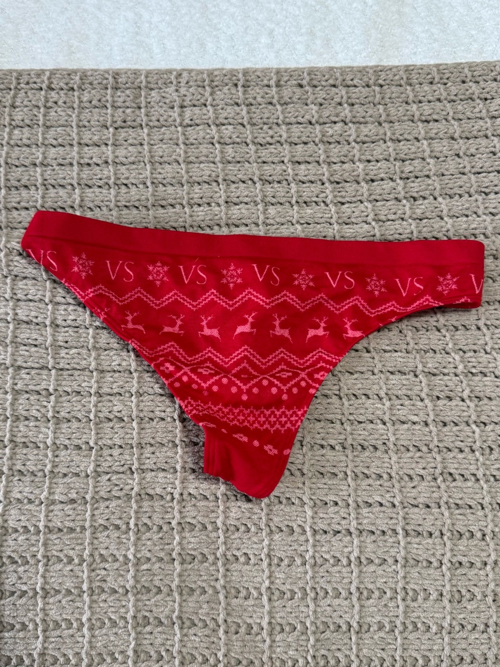 Victoria's Secret Red Thong